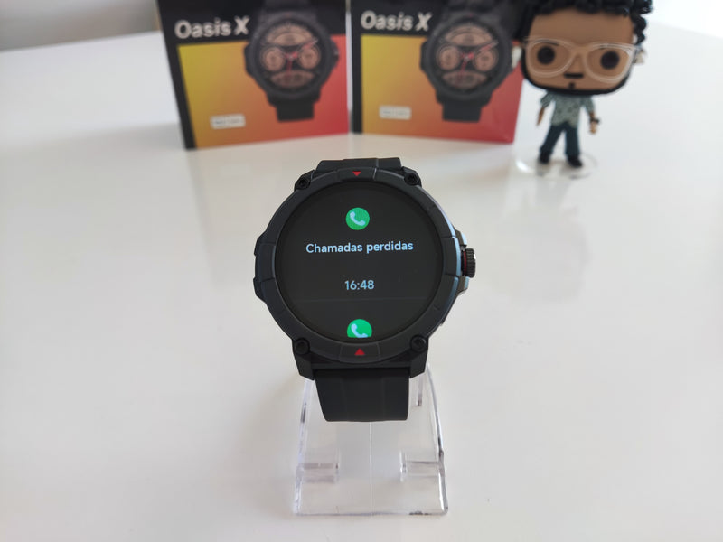 MASX Oasis X Smartwatch GPS Alexa Strava corrida GPS 100+ Exercícios Natação