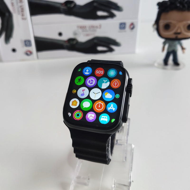 Smartwatch T800 Ultra 2 45mm Faz Chamadas Recebe noticicações Wireless Charger