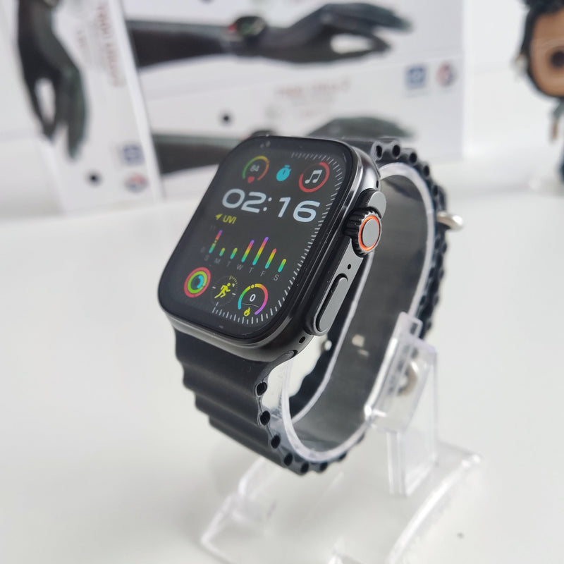 Smartwatch T800 Ultra 2 45mm Faz Chamadas Recebe noticicações Wireless Charger