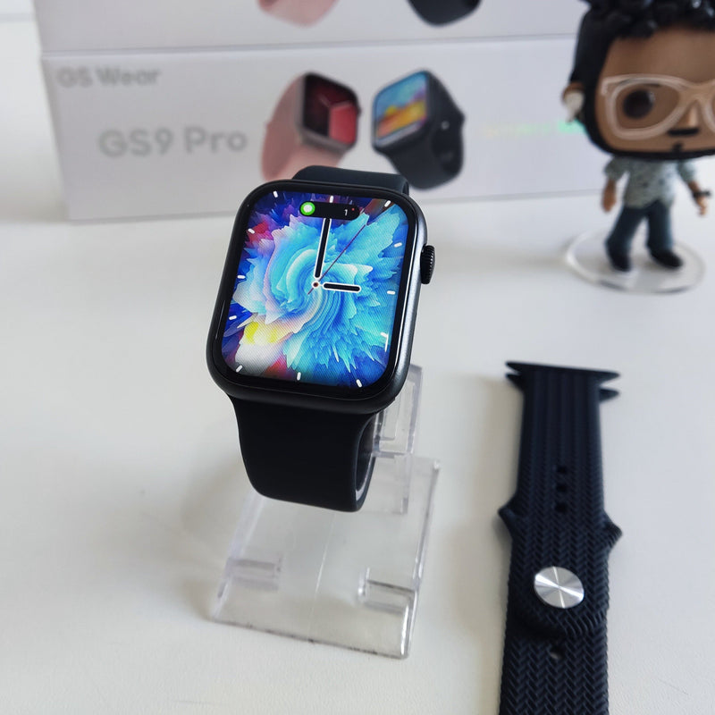 GS9 PRO Smartwatch 45mm Tela Retina Ilha dinâmica Preto