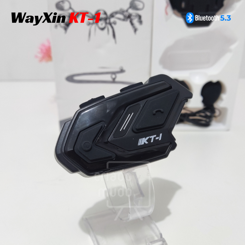 Wayxin KT-1 Fone Bluetooth Capacete Design Assistente de voz