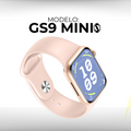 GS9 Mini 41mm Smartwatch 2 Gestos chamadas foto exercicios ciclo feminino